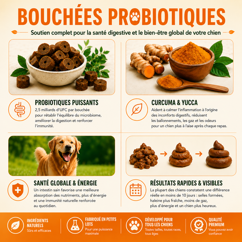 Bouchées Probiotiques Premium